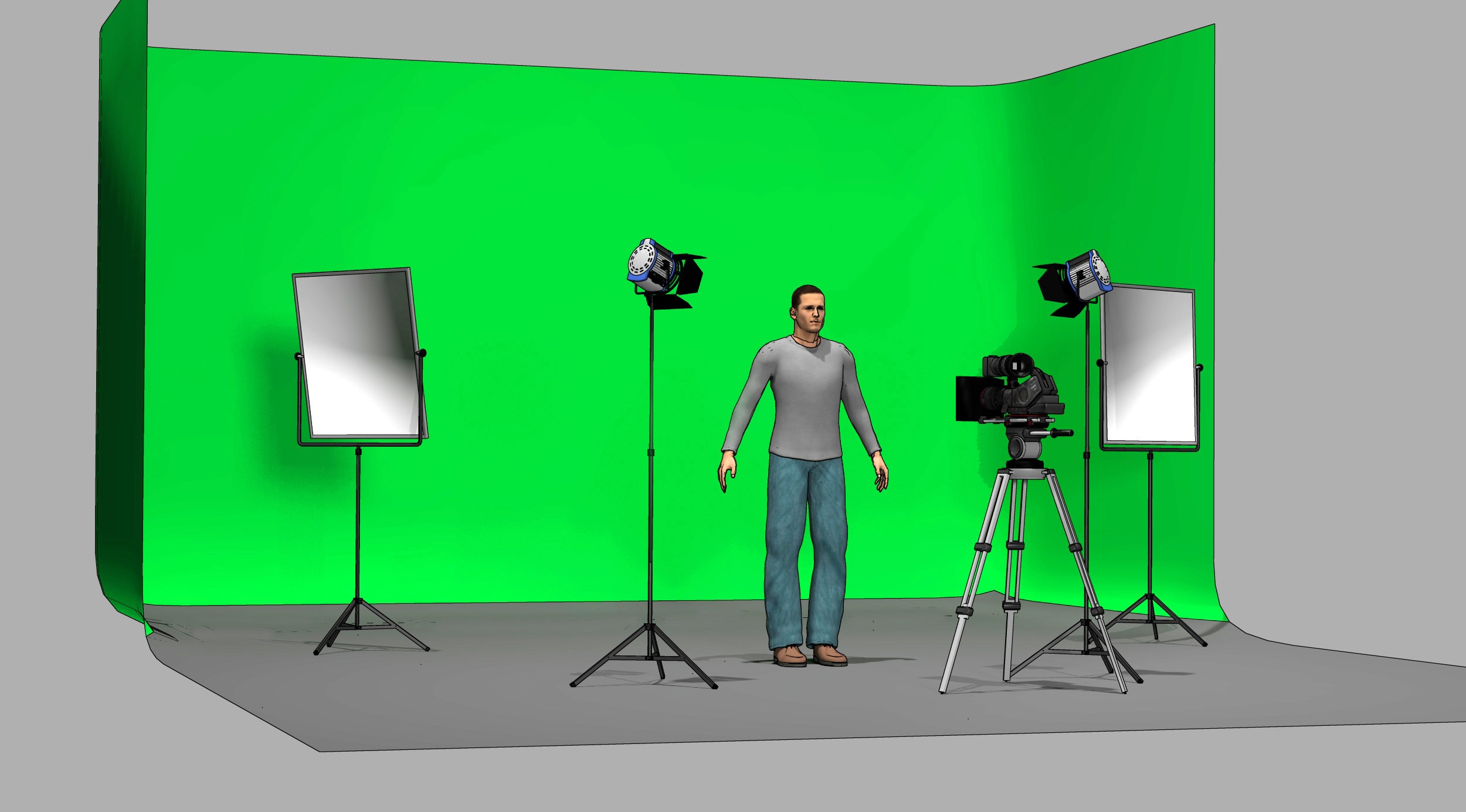 wallpapers Falling Body Base Green Screen tears gacha life green screen