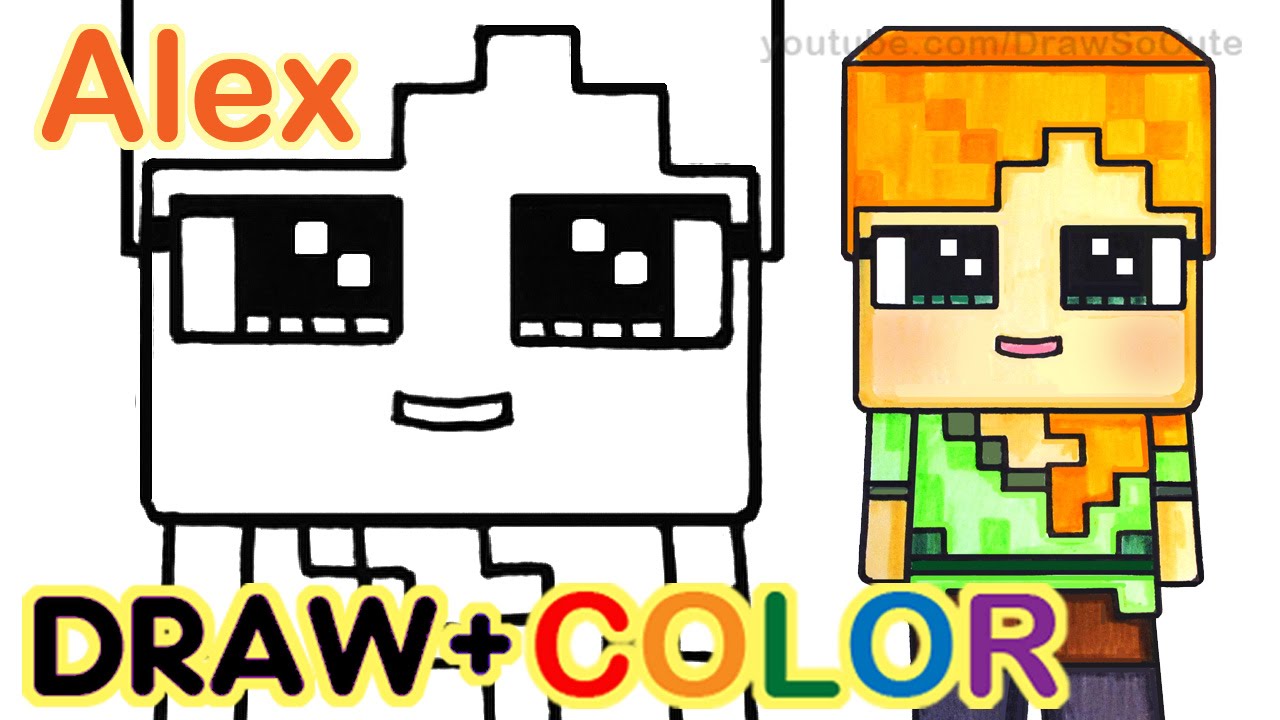 Featured image of post Minecraft Drawings Cute