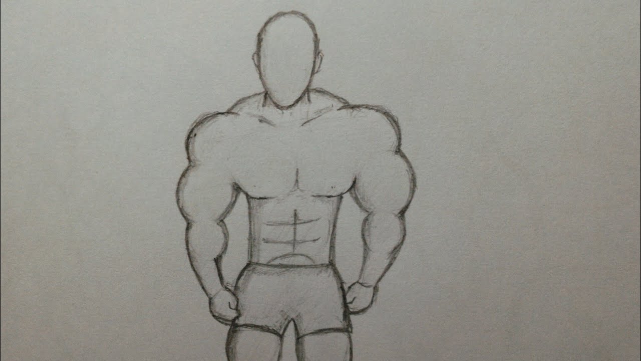 Featured image of post Simple Strong Man Drawing